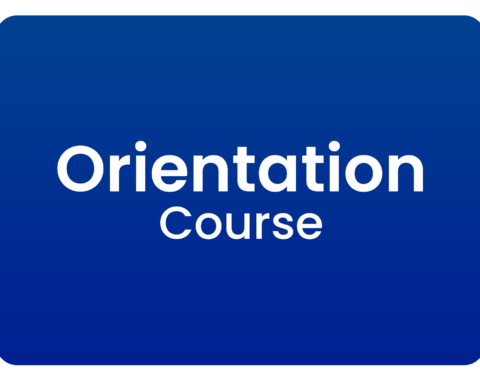 Step 1: Orientation Class